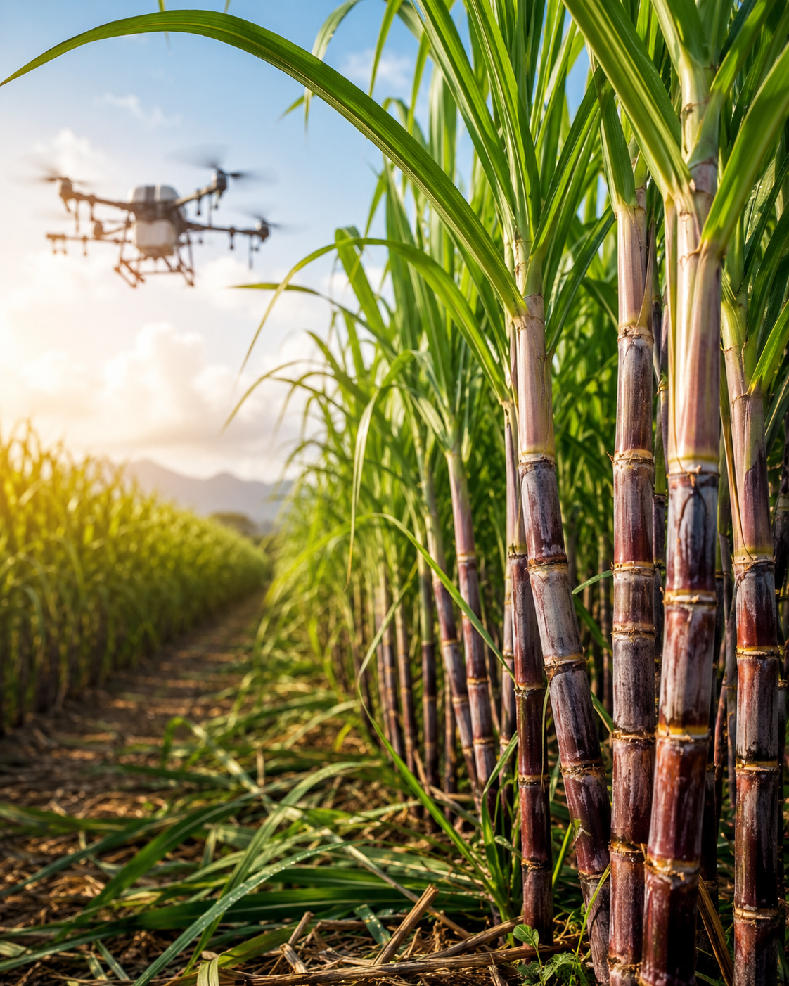 Sugarcane field